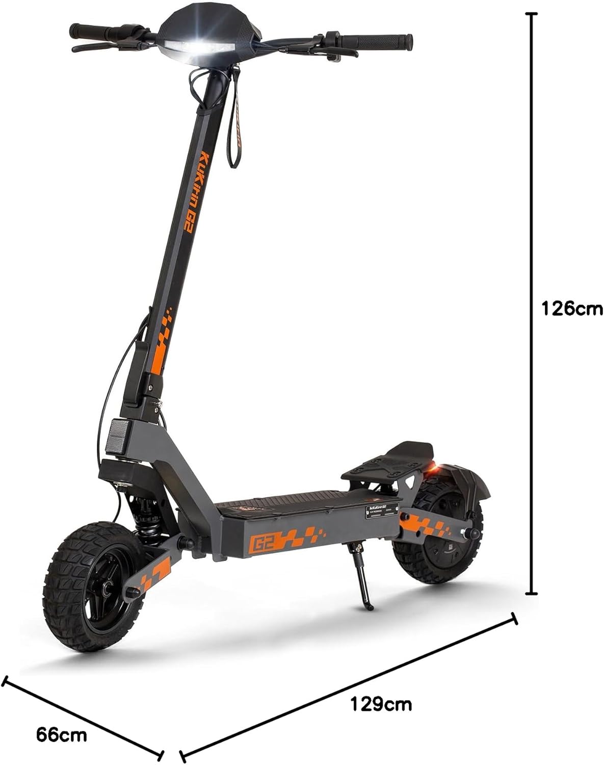 Kukirin G2 Electric Scooter,Electric Scooters Adult with Cuise Control, 55-60KM Range, 10Inch Tires, 3 Speed Mode, Double Braking System Fast E Scooter for Adults and Teens