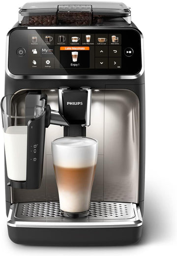 PHILIPS Kaffeevollautomat LatteGo 5400 Chrom