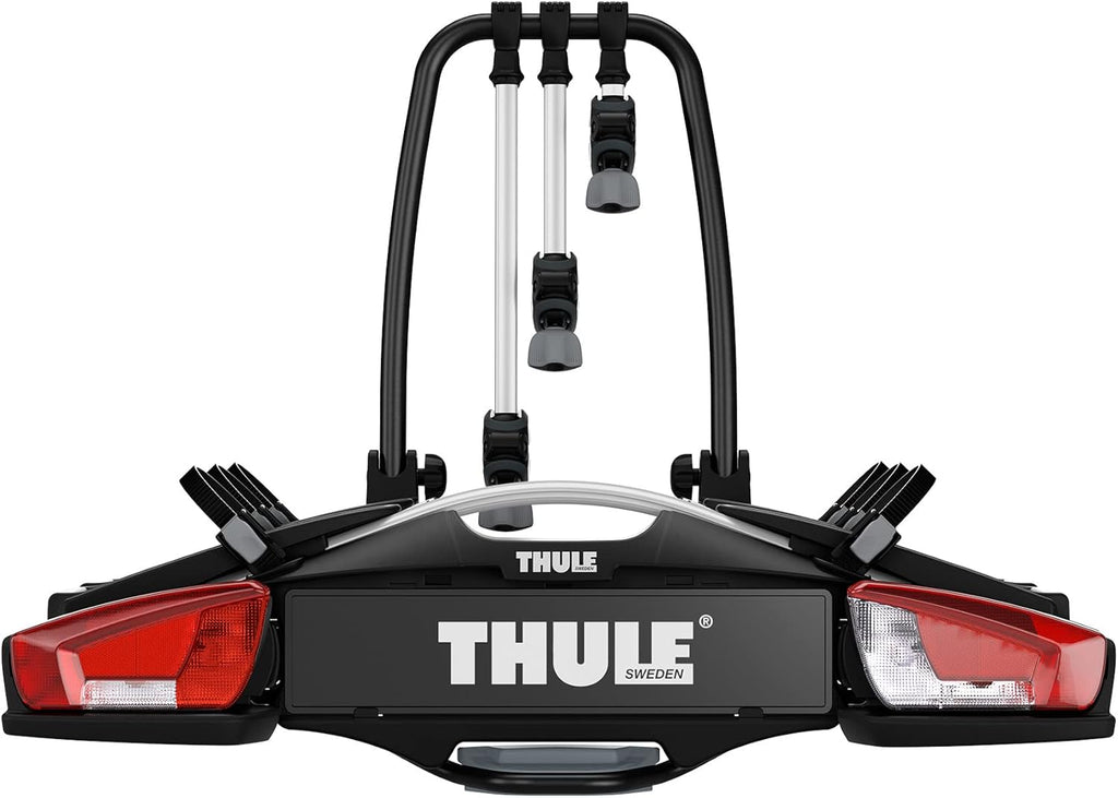 Thule Velocompact 13-pin Platform Towbar Bike Rack Black/aluminum, 3(4) bikes