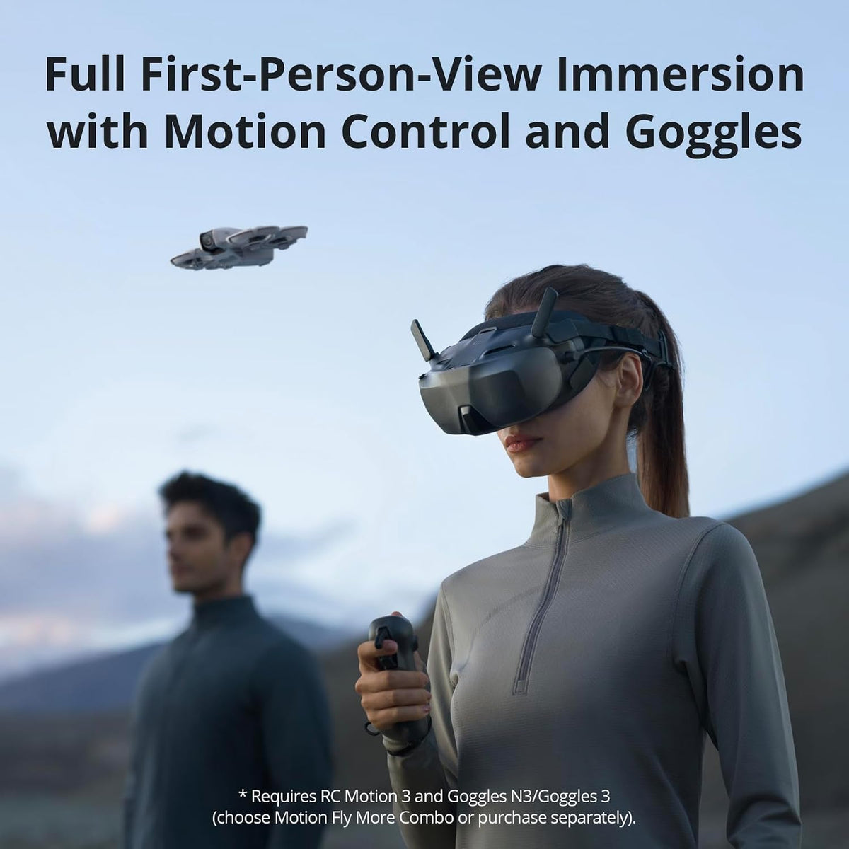 DJI Neo Motion Fly More Combo, Mini Drone With 4K UHD Camera for Adults