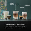 De'Longhi Dedica Style - Manual Espresso Machine Manual Milk Frother Metal