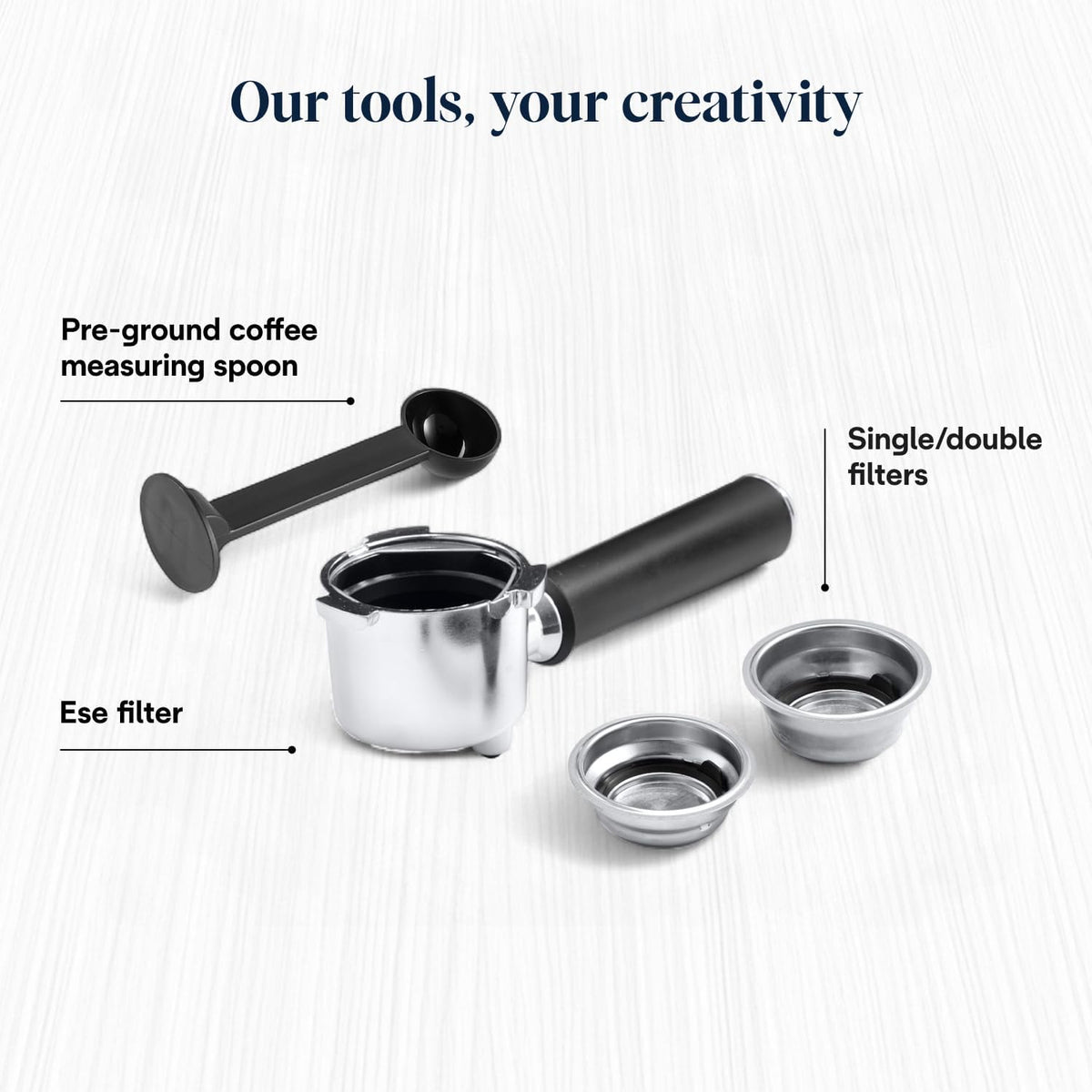 De'Longhi Dedica Style - Manual Espresso Machine Manual Milk Frother Metal