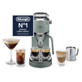 De'Longhi Dedica Style - Manual Espresso Machine Manual Milk Frother Metal