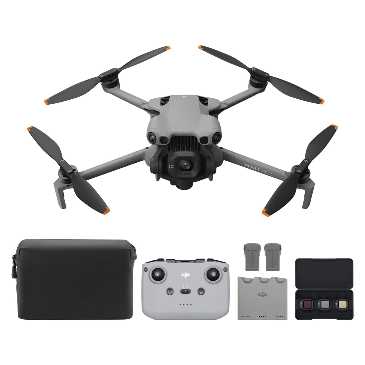 DJI Mini 5 Pro, Ultra-Light Drone With Camera, 1-Inch CMOS, Gift, C0