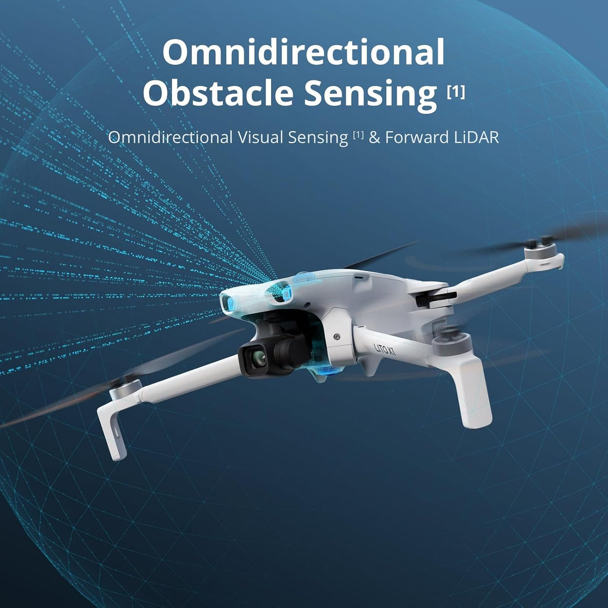 DJI Lito X1 Fly More Combo (DJI RC 2), 4K Camera Drone for Beginners