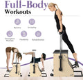 PAETA Pilates Combo Chair,Pilates Chair,Wunda Chair with Resistance Bands, Handles, and Split Pedals, Professional Yoga Chair Pilates Machine for Home and Studio Use