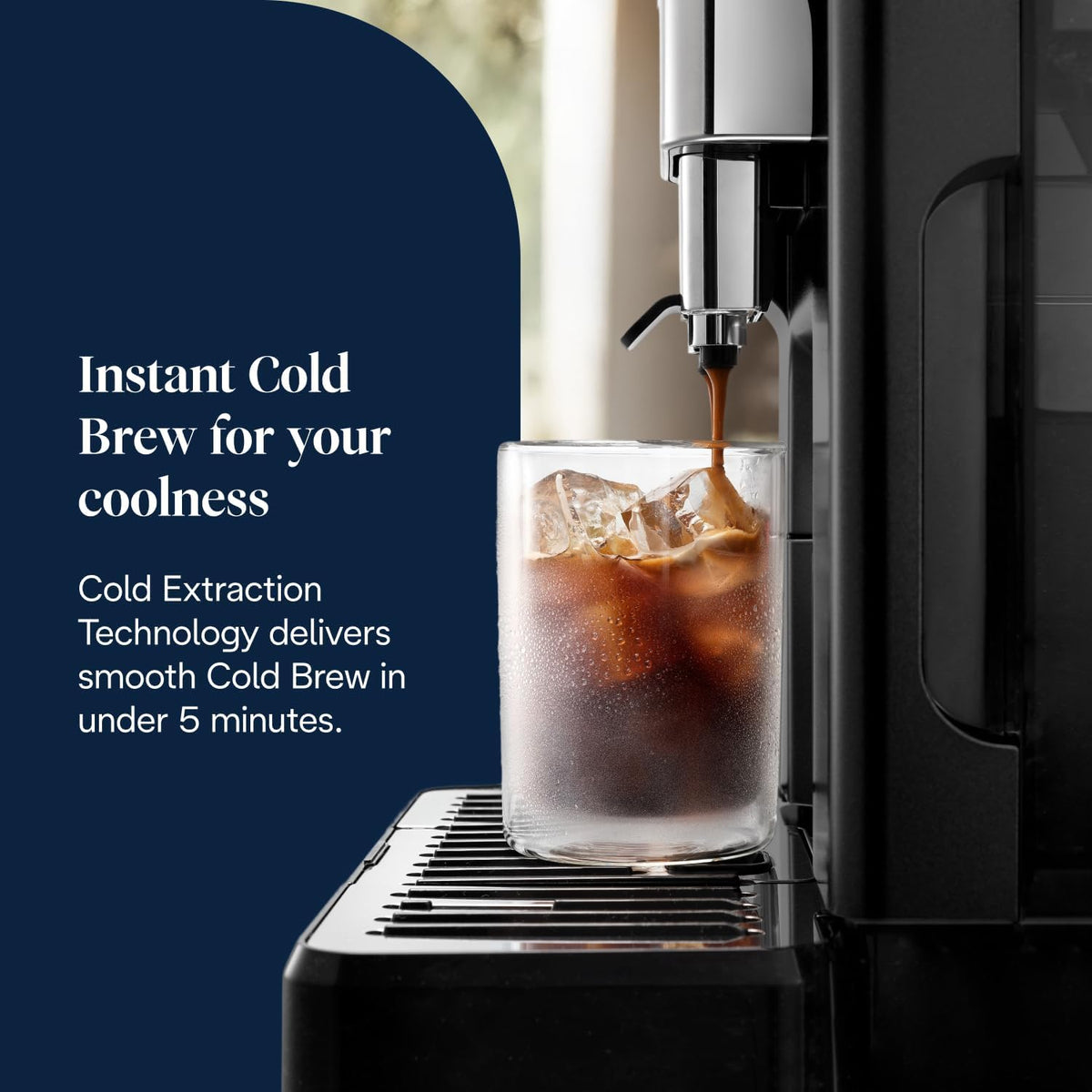 De'Longhi Eletta Explore - Automatic Coffee Machine 50+ Drinks Cold Brew