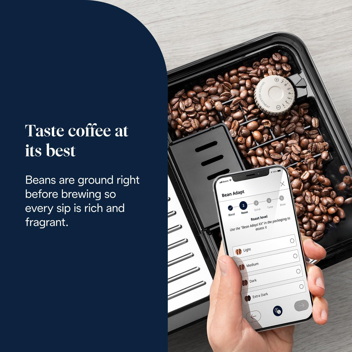 De'Longhi Eletta Explore - Automatic Coffee Machine 50+ Drinks Cold Brew