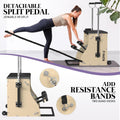 PAETA Pilates Combo Chair,Pilates Chair,Wunda Chair with Resistance Bands, Handles, and Split Pedals, Professional Yoga Chair Pilates Machine for Home and Studio Use