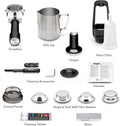 Sage Barista Pro, Bean to Cup Machine, Brushed Stainless Steel