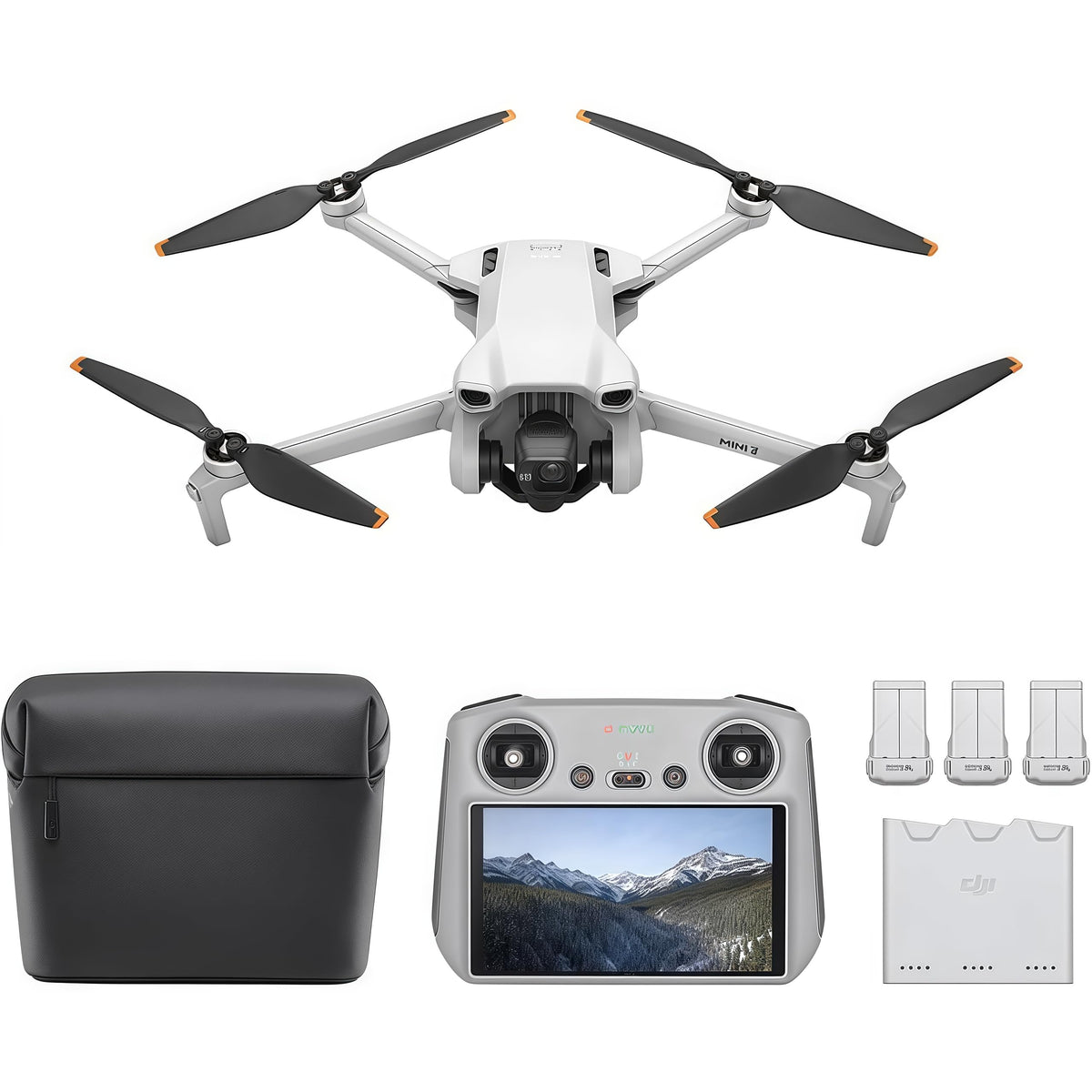 DJI Lito X1 Fly More Combo (DJI RC 2), 4K Camera Drone for Beginners