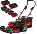 Einhell Cordless Lawnmower 47cm with Battery (x4) and Twin-Charger (x2) 36V