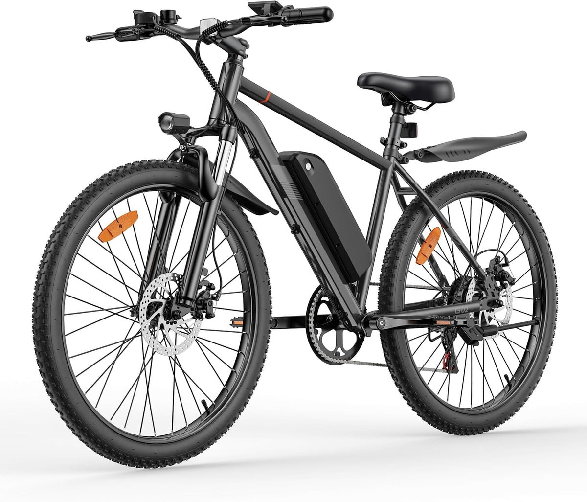Electric Bike for Adults, 26" Ebike with 36V 13Ah Battery, Up to 90KM Range