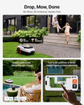 Segway Navimow i215 LiDAR Robotic Lawn Mower without Boundary, Rec. 1500 m²