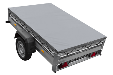 UNITRAILER Garden 201 KIPP ALU – Anhänger 2010×1256 mm, 750 kg zGG